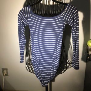 Off the shoulder body suit